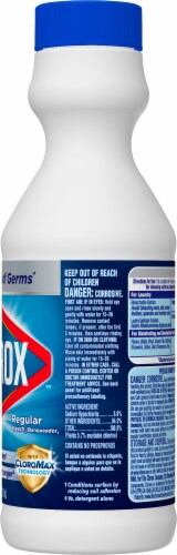 Clorox Regular Concentrated Bleach Liquid Perspective: right