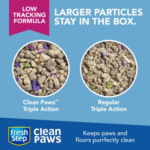 Cat litter deals clean paws
