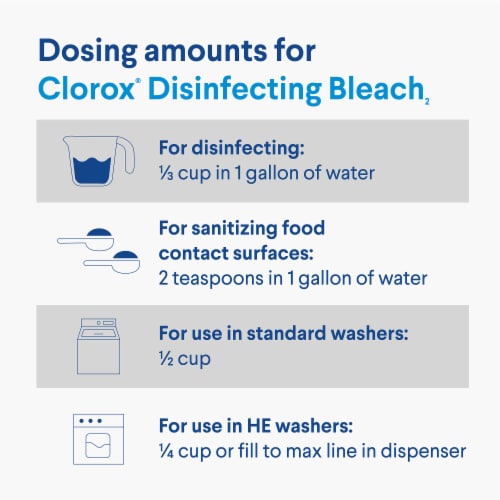 Clorox Disinfecting Bleach Perspective: right