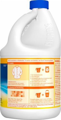 Clorox Crisp Lemon Scented Bleach Perspective: right