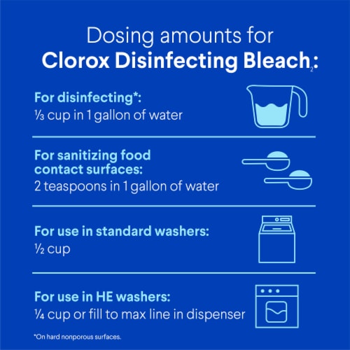 Clorox® Performance Bleach2 with CLOROMAX® – Concentrated Formula