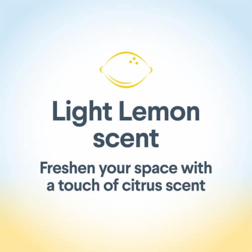 Clorox Free & Clear Compostable Cleaning Wipes Simply Lemon Perspective: right