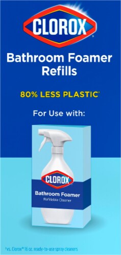 Clorox® Bathroom Foamer Refills Perspective: right