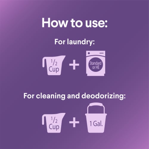 Clorox Scentiva Lavender and Jasmine Scented Bleach Perspective: right