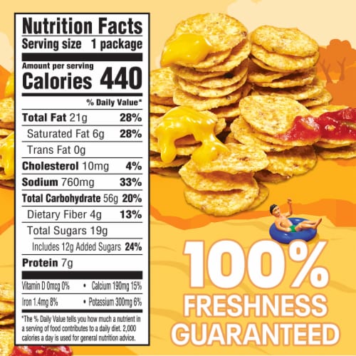 Lunchables Nachos Cheese & Salsa with Capri Sun Drink & Kit Kat Candy Bar Kids Lunch Meal Kit Perspective: right