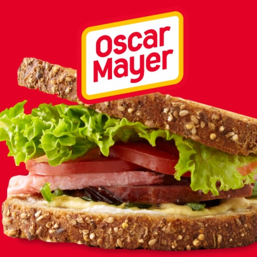 Oscar Mayer Lean Smoked Ham Sliced Deli Lunch Meat Perspective: right