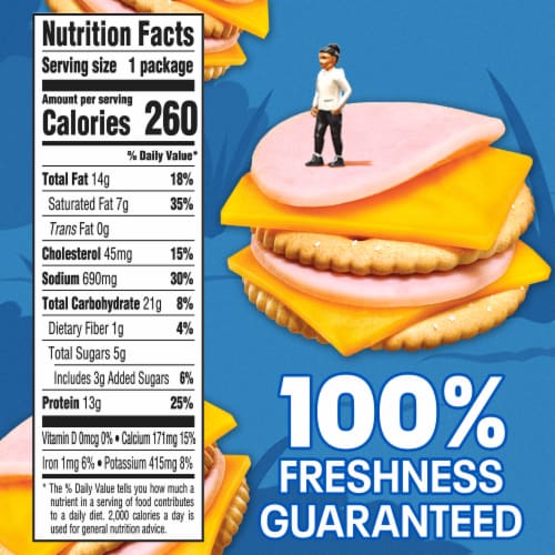 Lunchables Turkey & Cheddar Cheese with Crackers Snack Kit Perspective: right