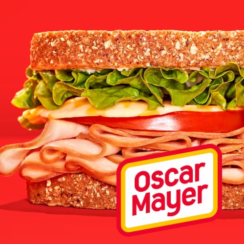 Oscar Mayer Lean Honey Smoked White Turkey Sliced Lunch Meat Perspective: right