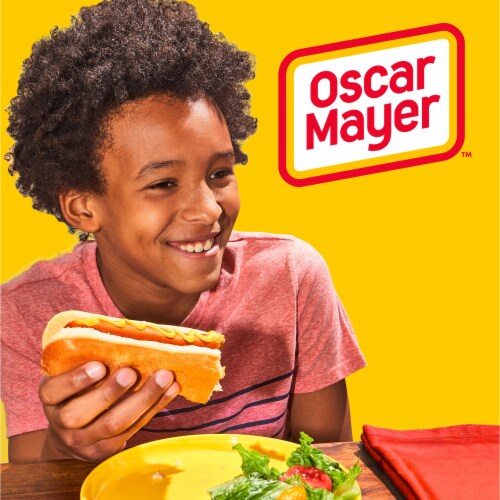 Oscar Mayer Jumbo Beef Franks Hot Dogs, Box Perspective: right