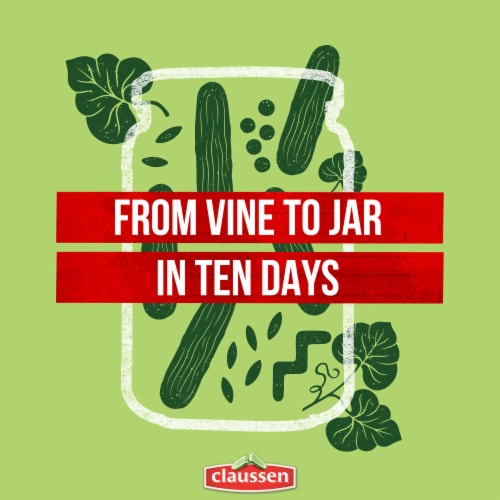 Claussen Kosher Dill Mini Pickles Perspective: right