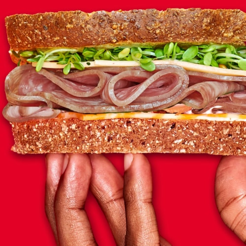 Oscar Mayer Natural Uncured Hard Salami Sliced Lunch Meat Perspective: right