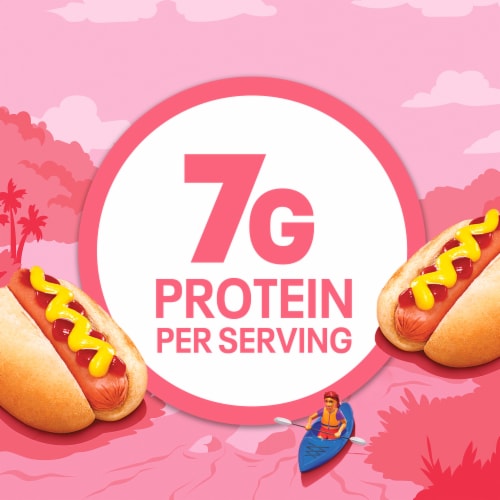 Lunchables Mini Hot Dogs with Capri Sun Drink & Kit Kat Candy Kids Lunch Meal Kit Perspective: right
