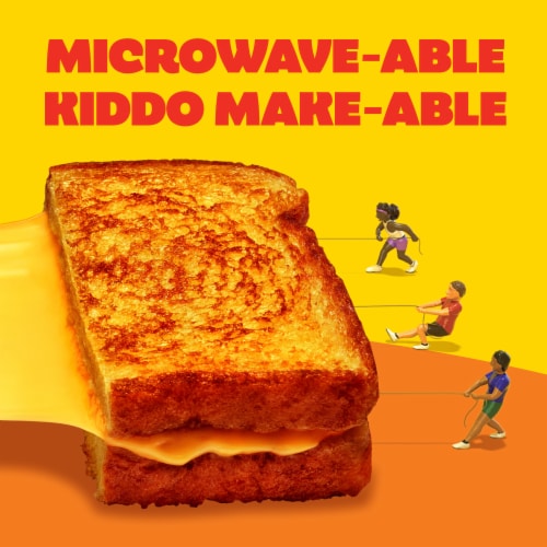 Lunchables Crispy Grilled Cheesies Original American Cheese Sandwich, 2