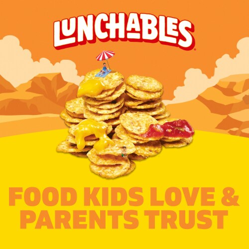 Lunchables Nachos Cheese Dip & Salsa Snack Kit Perspective: right
