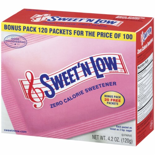 Sweet 'N Low Zero Calorie Sweetener Packets Perspective: right