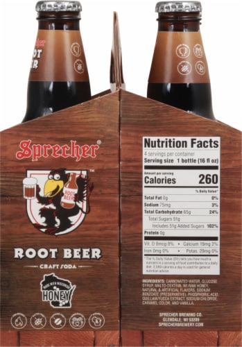 Sprecher™ Root Beer Perspective: right
