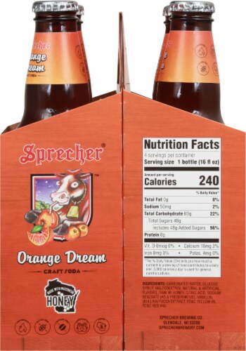 40 Oz Dreams Beer Label