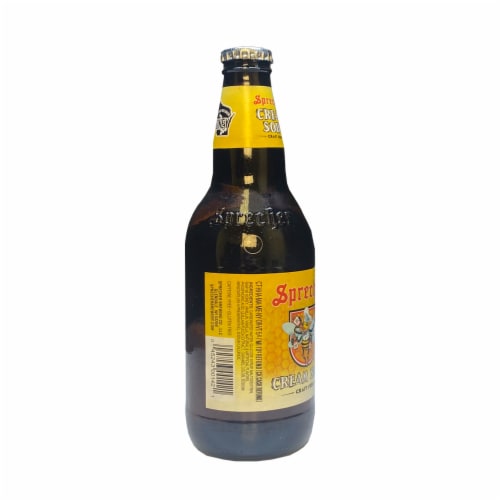 Sprecher™ Gourmet Cream Soda Bottle Perspective: right
