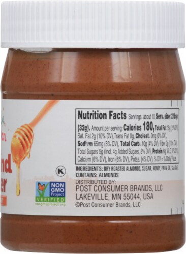 Peter Pan™ Honey Roast Natural Almond Butter Perspective: right