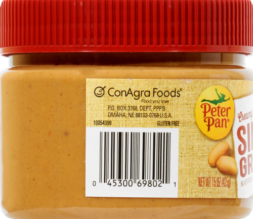 Peter Pan Simply Ground Peanut Butter Perspective: right