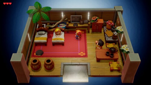 The Legend of Zelda Link's Awakening (Nintendo Switch) Perspective: right