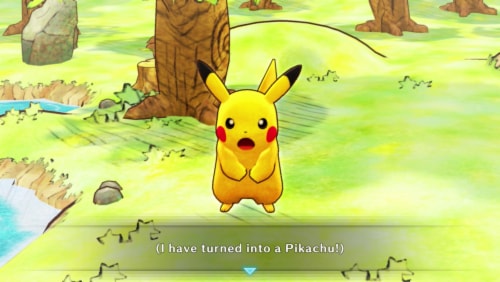 Pokemon Mystery Dungeon Rescue Team DX (Nintendo Switch) Perspective: right