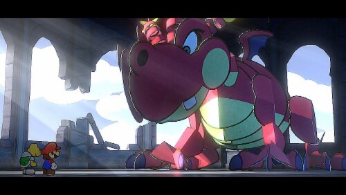 Nintendo Paper Mario The Thousand-Year Door Perspective: right