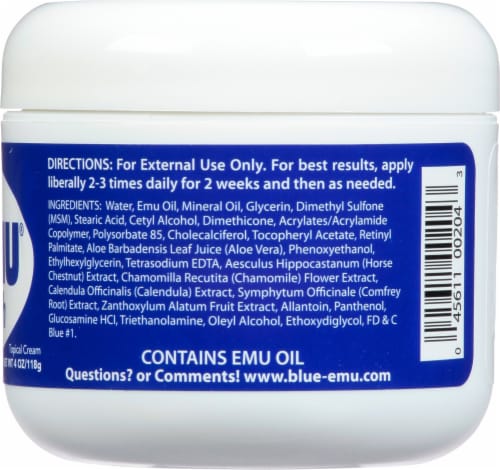 Blue-Emu® Original Super Strength Topical Cream, 4 oz - Kroger