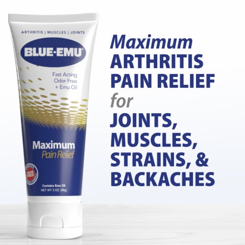 Blue-Emu Maximum Pain Relief Cream Perspective: right