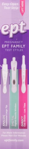 EPT™ Analog Pregnancy Test Twin Pack Perspective: right