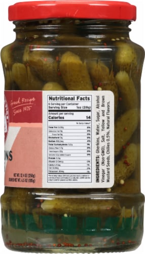 Trois Petits Cochons™ Sweet & Spicy Cornichons Piquants Perspective: right