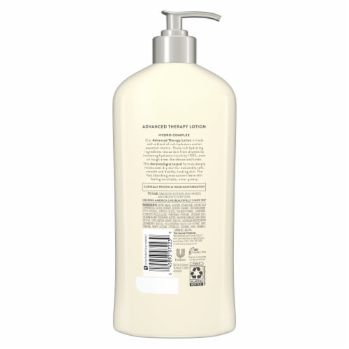Suave Skin Solutions Advanced Therapy Body Lotion Perspective: right