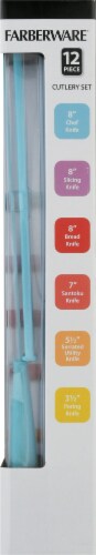 Farberware Resin Knife Set - Assorted Perspective: right