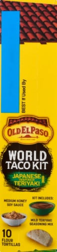 Old El Paso Japanese Inspired Teriyaki World Taco Dinner Kit Perspective: right