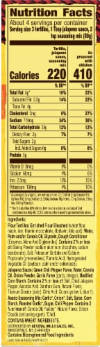 Old El Paso™ Asado Chicken Street Taco Kit Perspective: right