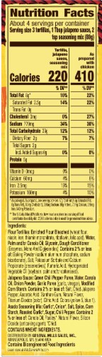 Old El Paso™ Asado Chicken Street Taco Kit Perspective: right