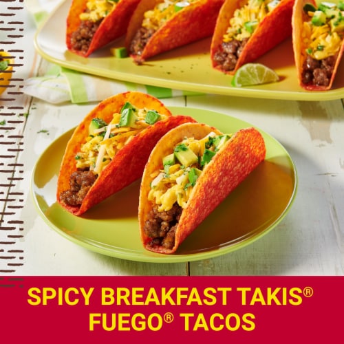 Old El Paso™ Takis® Fuego® Stand 'N Stuff Taco Shells Perspective: right