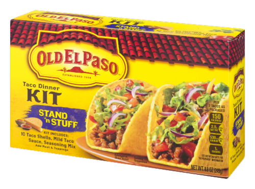 Old El Paso Stand 'N Stuff Taco Dinner Kit Perspective: right