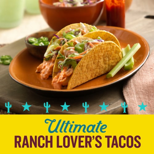 Old El Paso Zesty Ranch Flavored Stand 'N Stuff Taco Shells Perspective: right