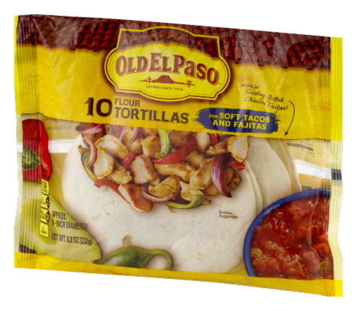 Old El Paso Flour Tortillas Perspective: right