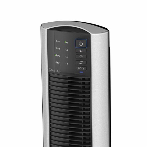 Lasko XtraAir 48 Inch Standing Tower Home Fan Air Ionizer with Remote