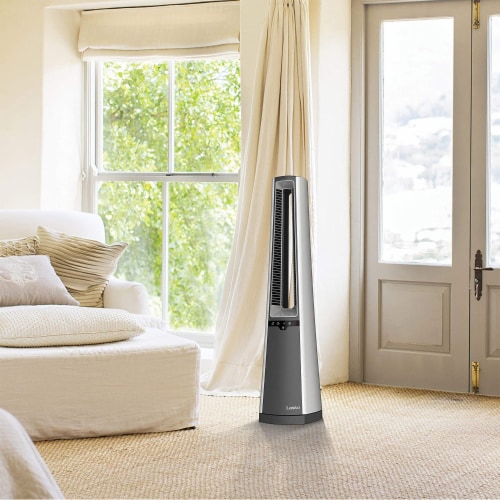 Lasko Bladeless with Remote Control Tower Fan Perspective: right