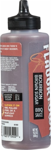 Flavortown Bourbon Brown Sugar BBQ Sauce 15.2 oz Perspective: right