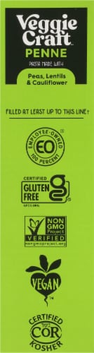 Veggiecraft® Farms Cauliflower Penne Pasta Perspective: right