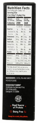 Veggiecraft Farms® Sweet Potato Penne Pasta Perspective: right
