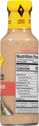 California Pizza Kitchen® BBQ Ranch Dressing Perspective: right