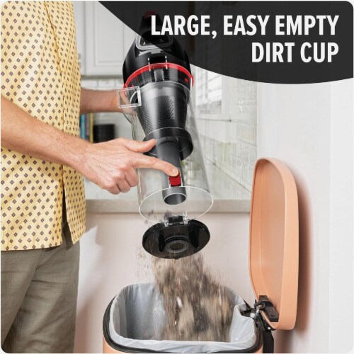 Dirt Devil Multi-Surface Reach+ Upright Vacuum UD76300V Perspective: right