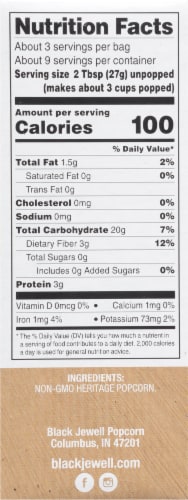 Black Jewell® No Salt No Oil Popcorn Multipack Perspective: right