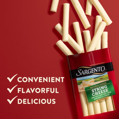 Sargento String Cheese 12 Count - 12 Ounce Perspective: right