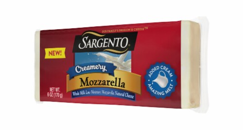 Sargento® Creamery Mozzarella Chunk Cheese Perspective: right
